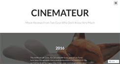 Desktop Screenshot of cinemateur.com
